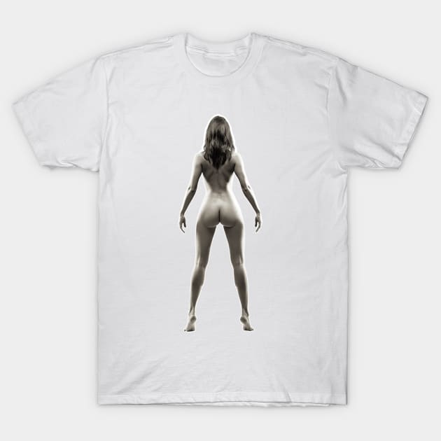 Woman torso 2 T-Shirt by Vladgans